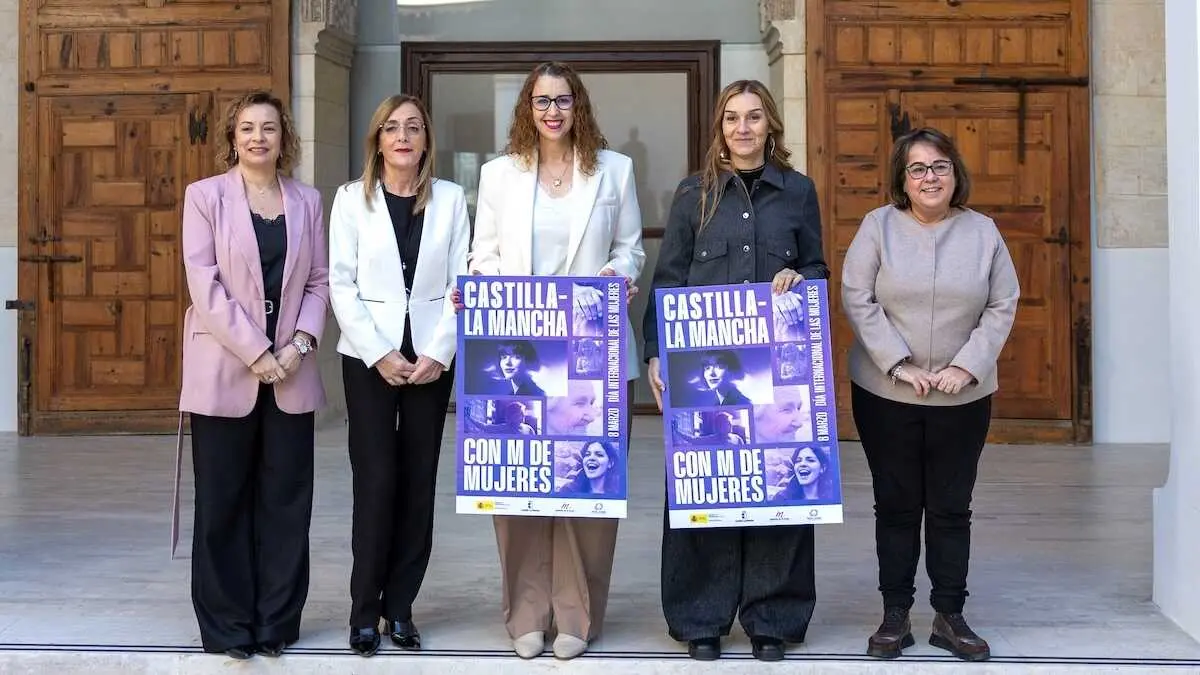 La consejera de Igualdad, Sara Sim&oacute;n, presenta la campa&ntilde;a institucional del Gobierno de Castilla-La Mancha por el 8 de marzo, D&iacute;a Internacional de las Mujeres