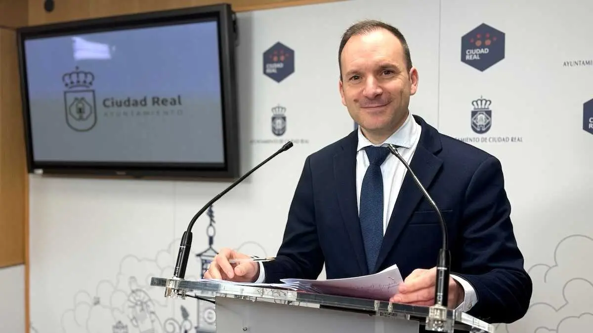 El portavoz del equipo de Gobierno del Ayuntamiento de Ciudad Real, Guillermo Arroyo
