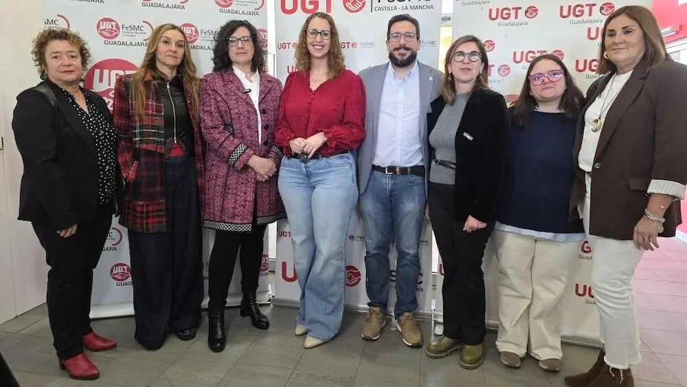 La consejera de Igualdad de Castilla-La Mancha, Sara Sim&oacute;n, ha participado en la inauguraci&oacute;n de la segunda edici&oacute;n de las jornadas 'Las Primeras de UGT', organizada por el sindicato en Azuqueca de Henares (Guadalajara)