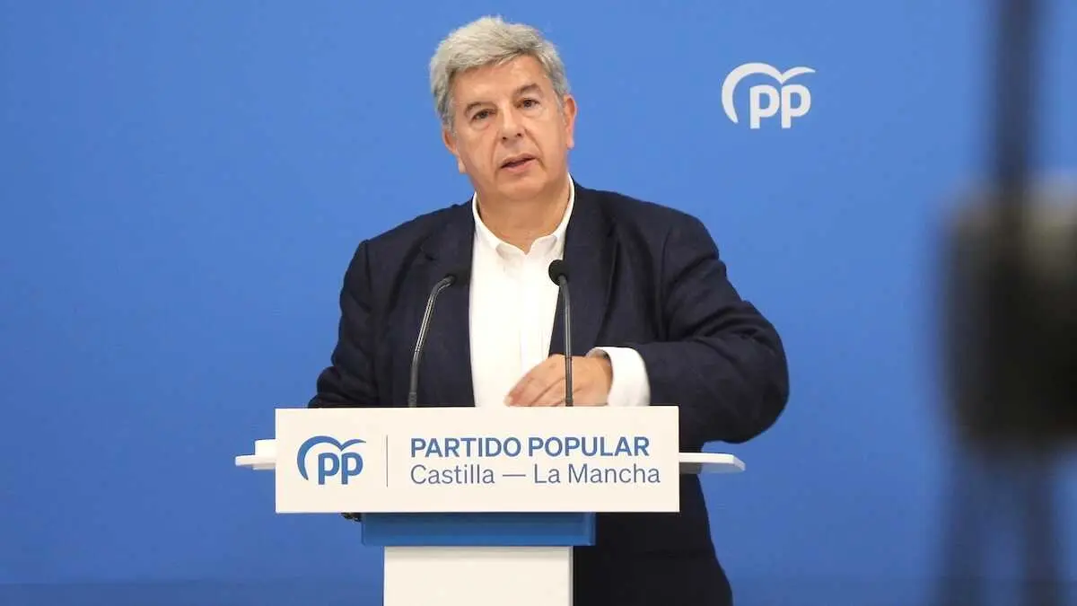 El senador auton&oacute;mico del PP de Castilla-La Mancha, Miguel &Aacute;ngel de la Rosa