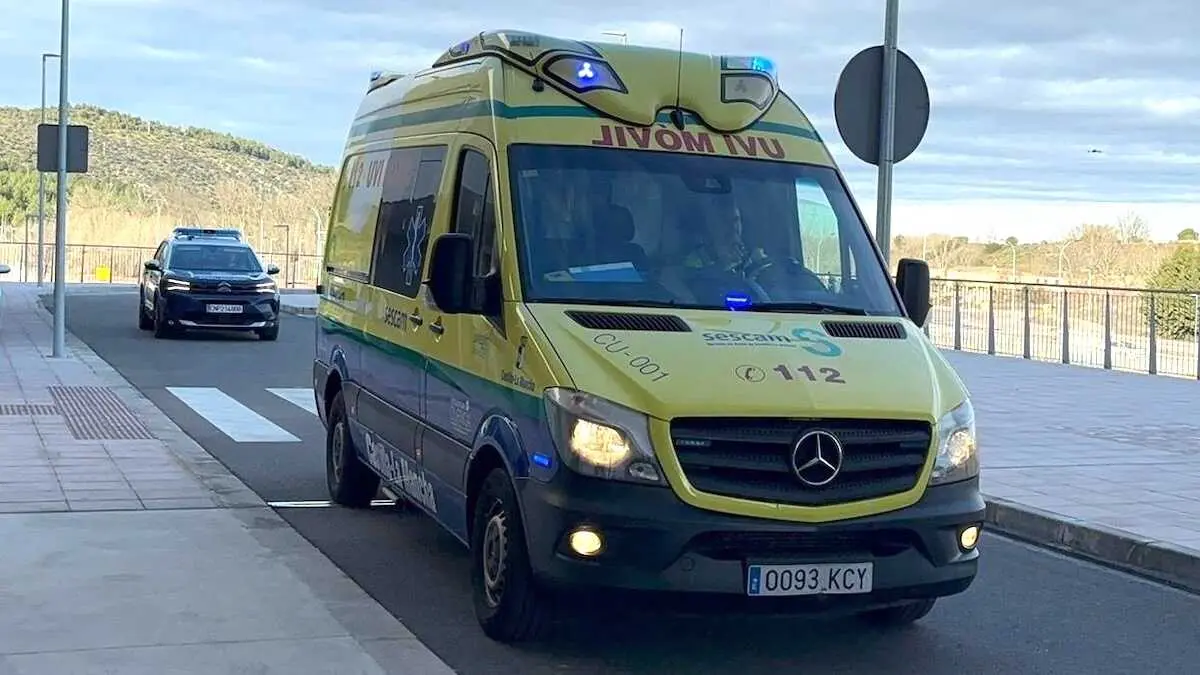 UVI, ambulancia, urgencias, hospital de Cuenca,