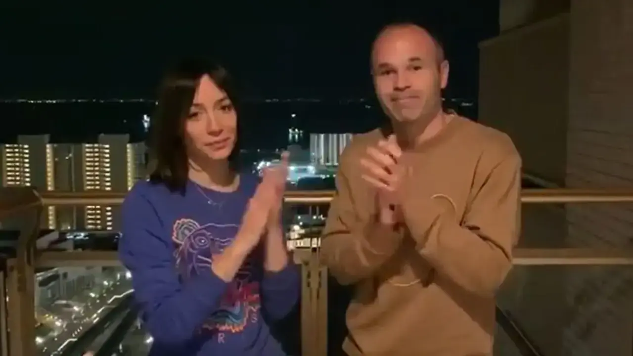 Su hijo fallecido. El momento m&aacute;s doloroso en la vida de Iniesta y Anna Ortiz