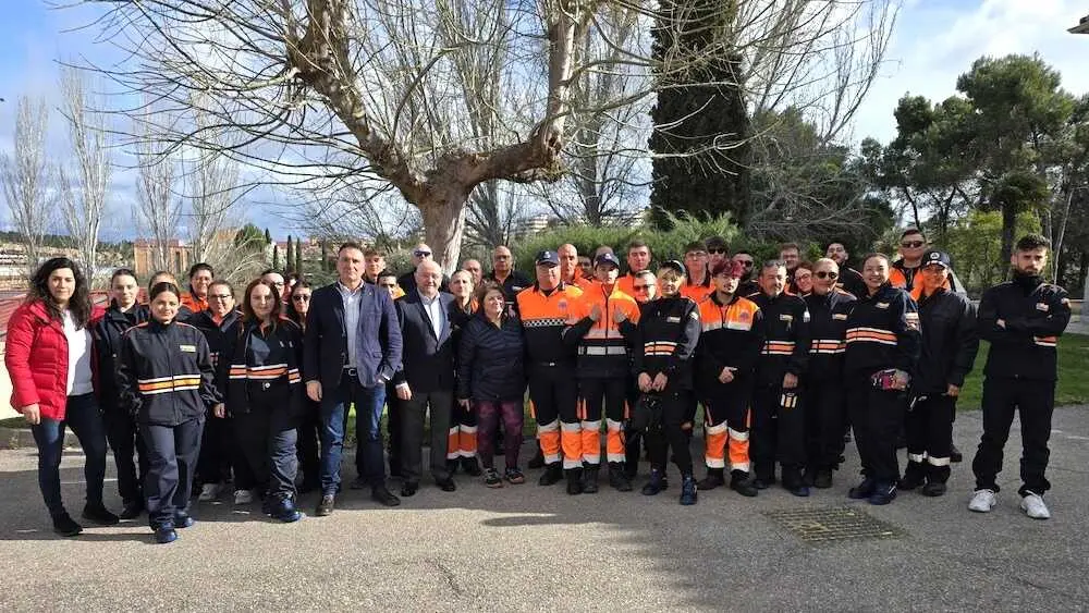 Voluntarios de Protecci&oacute;n Civil de Toledo se forman para emergencias