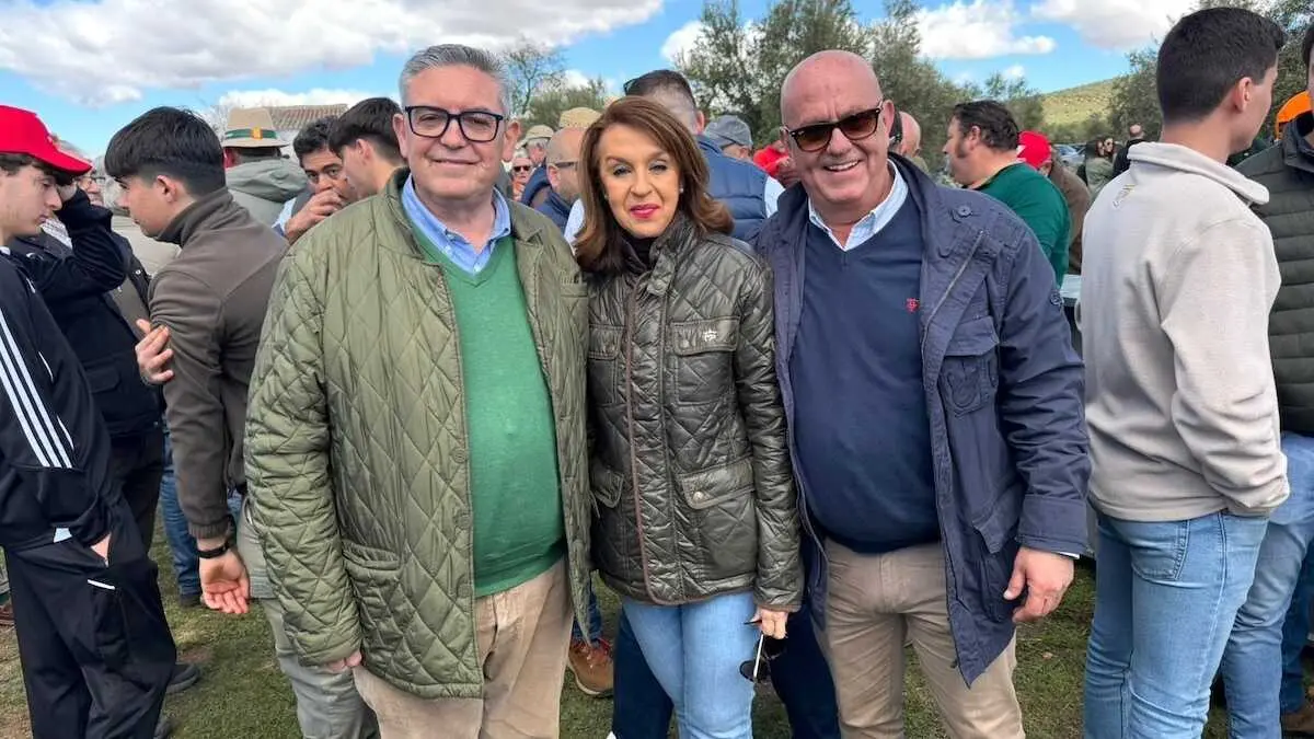 El vicepresidente segundo de las Cortes de Castilla-La Mancha y diputado del PP, Santiago Lucas-Torres, este domingo en Mora (Toledo)