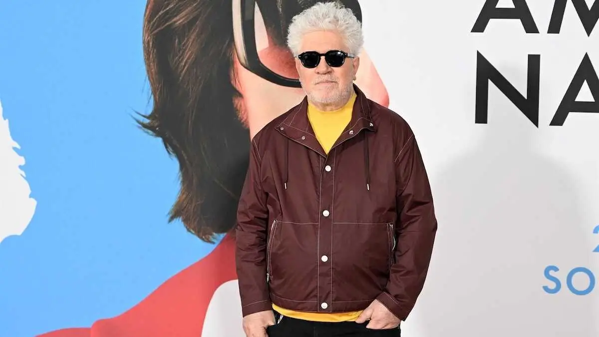 Pedro Almod&oacute;var en el photocall de la presentaci&oacute;n de la pel&iacute;cula 'Amarga Navidad' - EP/Jos&eacute; Oliva