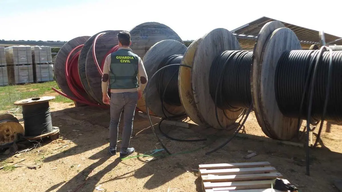 Roban cable de cobre por valor de 44.000 euros en la Manchuela