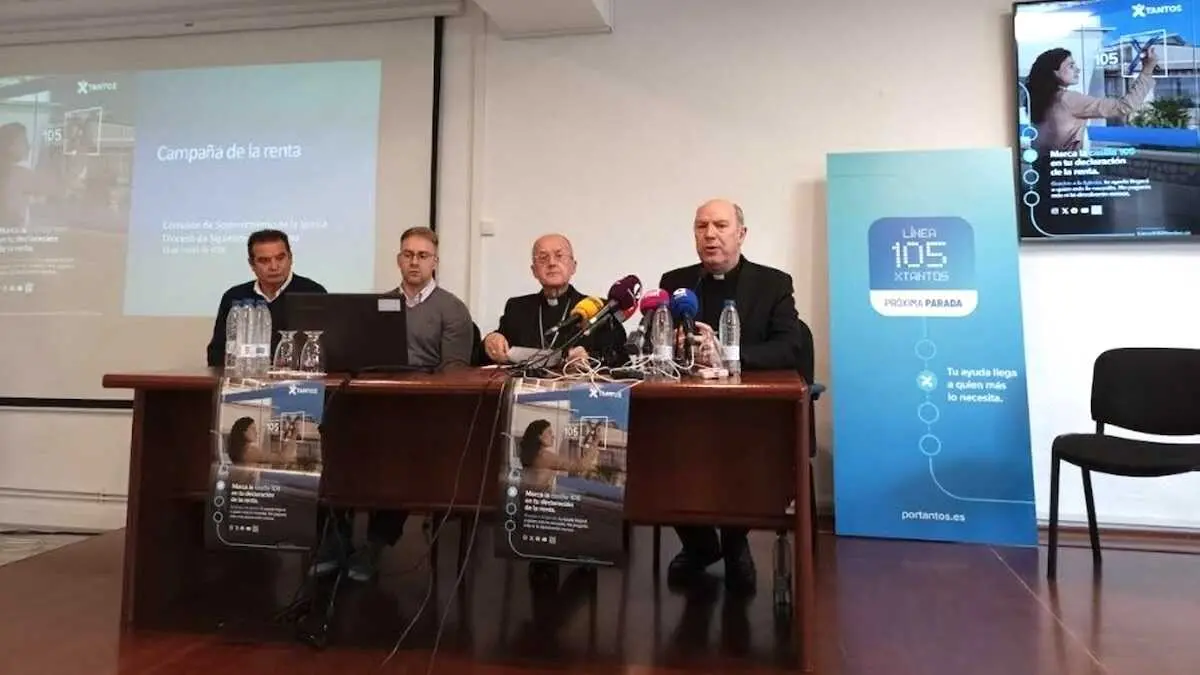 El obispo de Sig&uuml;enza-Guadalajara, Juli&aacute;n Ruiz, pide marcar la X en la Renta