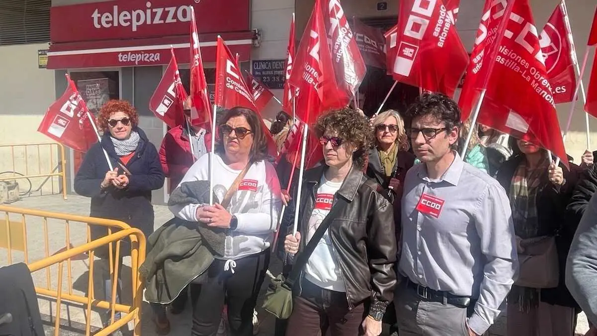 Caos en Telepizza Albacete: huelga y centros cerrados por impagos