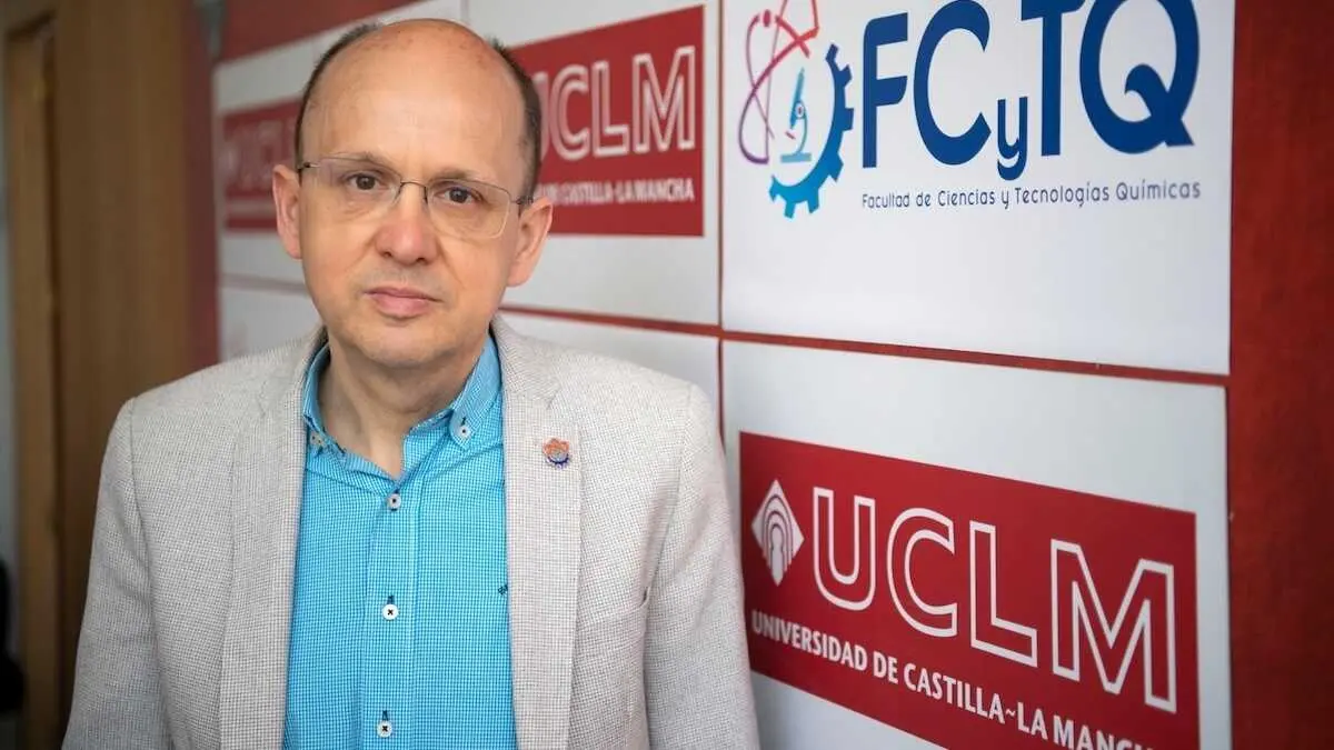 El catedr&aacute;tico de Ingenier&iacute;a Qu&iacute;mica de la UCLM y decano de la Facultad de Ciencias y Tecnolog&iacute;as Qu&iacute;micas, Manuel Rodrigo - EP/Eusebio Garc&iacute;a del Castillo