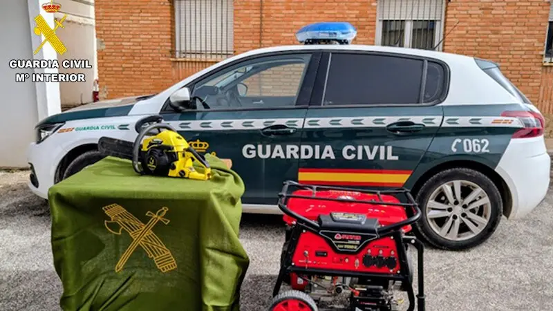 Detenido en La Solana (Ciudad Real) por robar herramientas y venderlas por internet