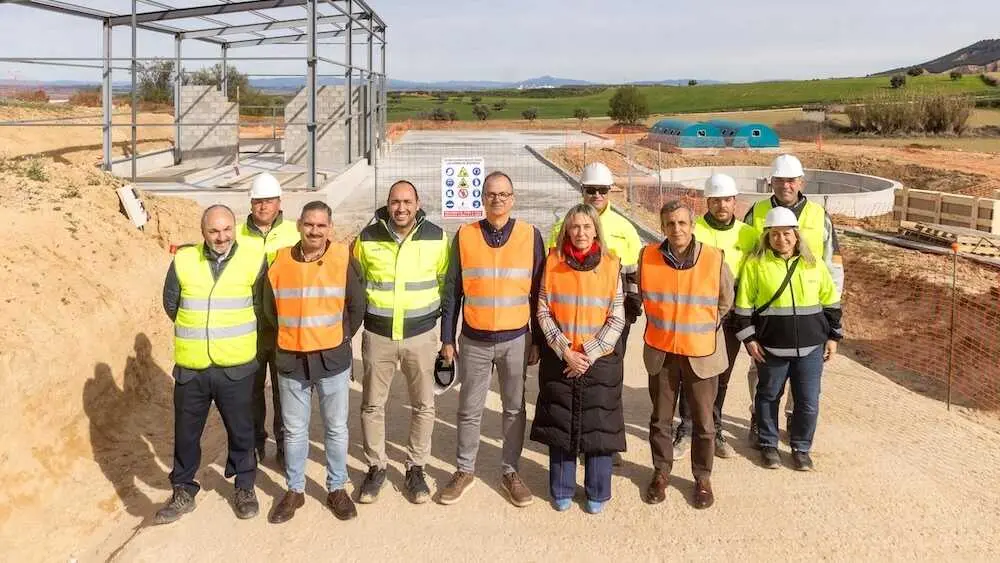 La depuradora de Iri&eacute;pal estar&aacute; lista en mayo tras un a&ntilde;o de obras