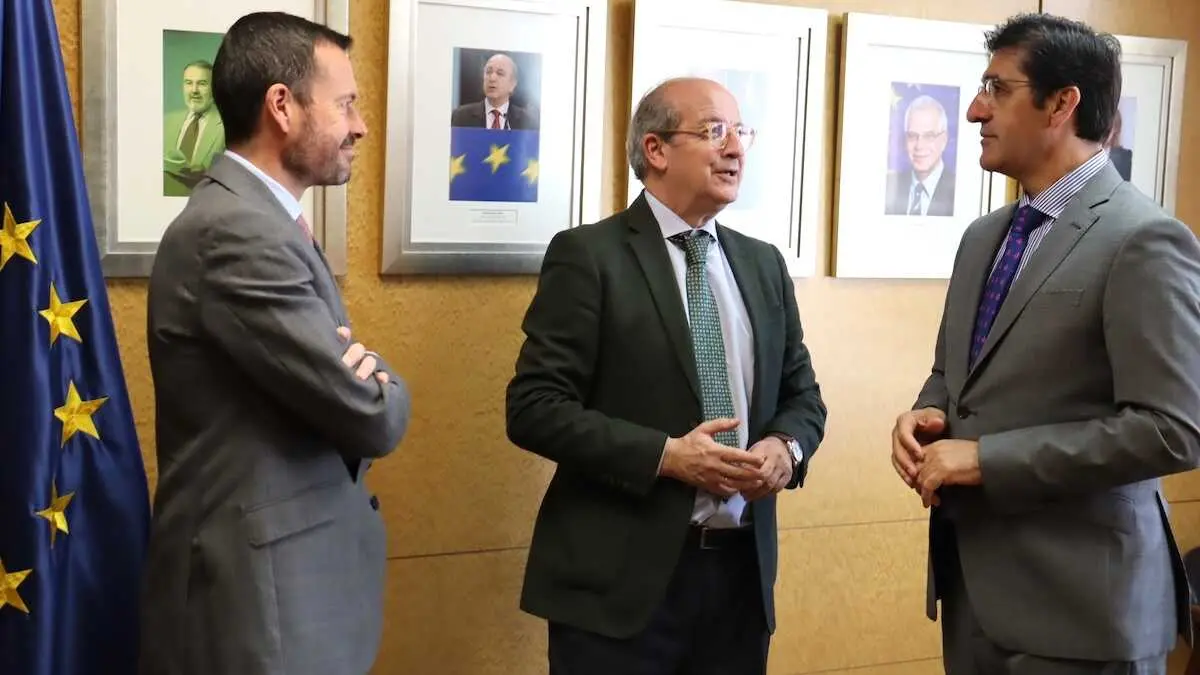El vicepresidente segundo del Gobierno de Castilla-La Mancha, Jos&eacute; Manuel Caballero, ha trasladado al director de la Representaci&oacute;n de la CE en Espa&ntilde;a, Daniel Calleja y Crespo, los avances del Ejecutivo auton&oacute;mico en la elaboraci&oacute;n la Ley de Accesibilidad Universal.