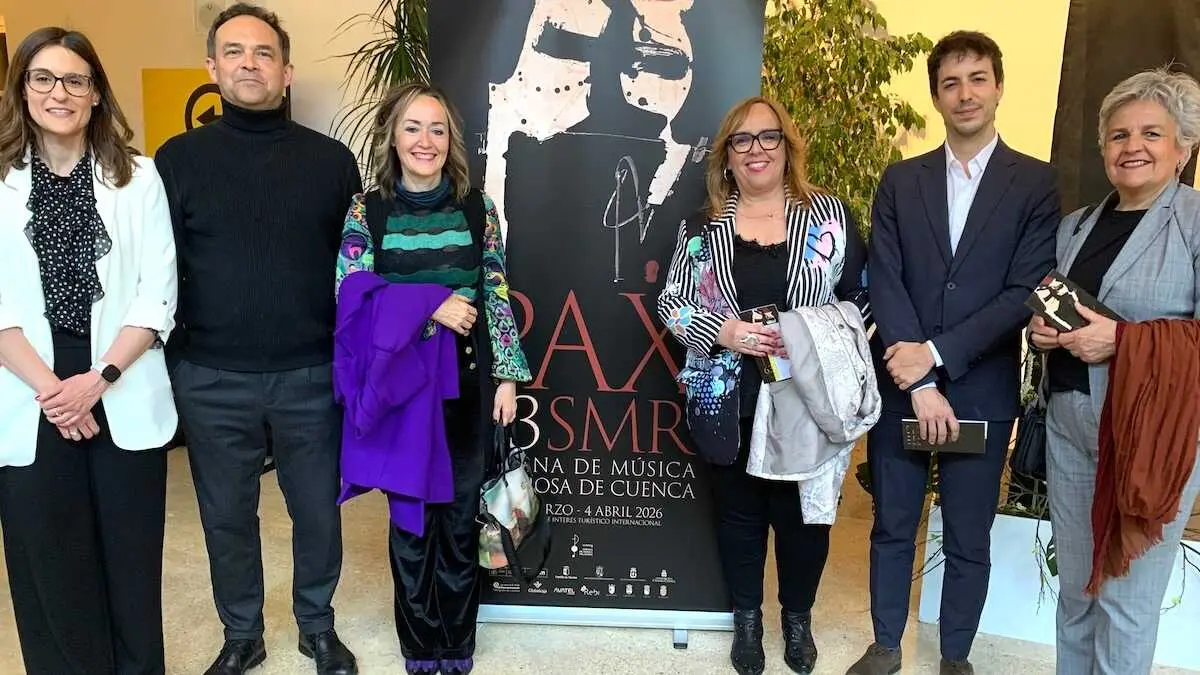 El director general de Artes Esc&eacute;nicas y de la M&uacute;sica del Ministerio de Cultura, Javier Monsalve, ha visitado Cuenca para asistir a la 63&ordm; Edici&oacute;n de la Semana de M&uacute;sica Religiosa (SMR).