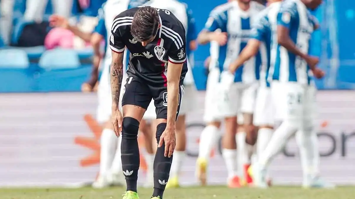 El Albacete cae en Butarque y aplaza su salvaci&oacute;n matem&aacute;tica (2-1)