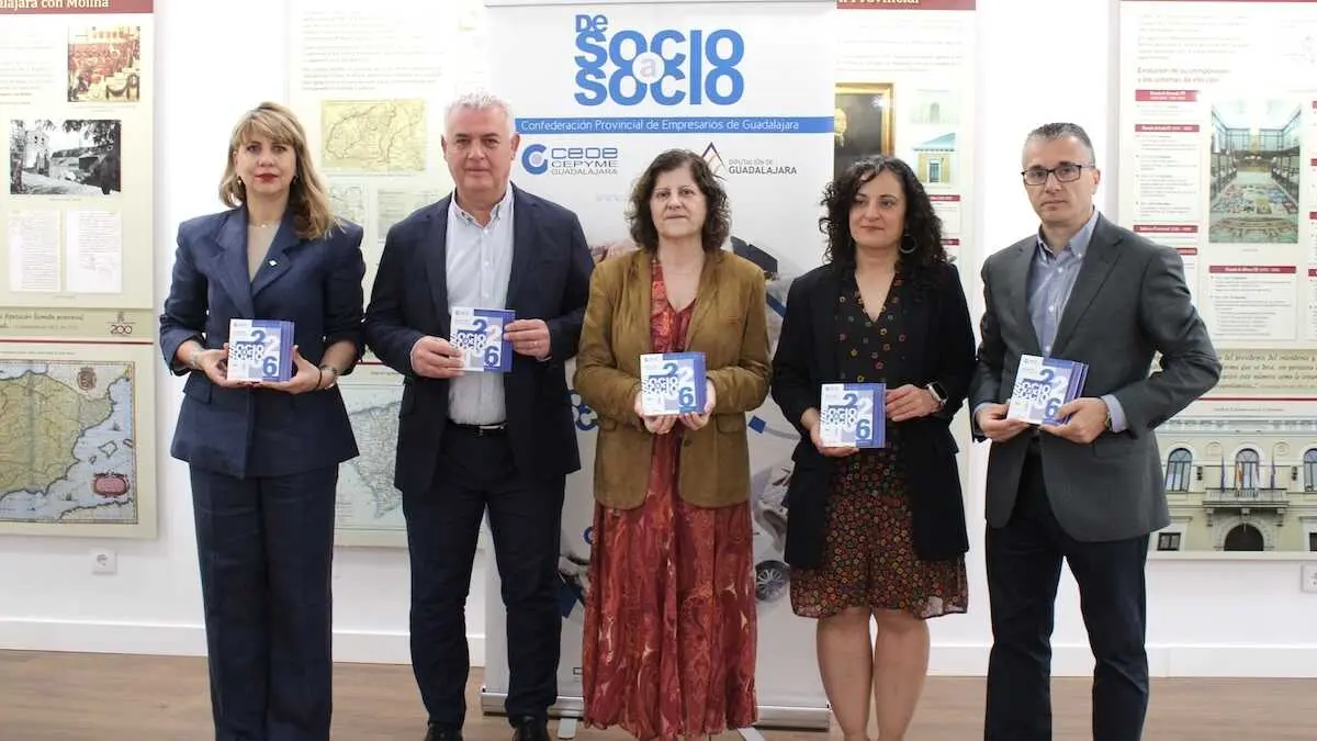 La gu&iacute;a 'Socio a Socio' 2026 re&uacute;ne 536 empresas de Guadalajara