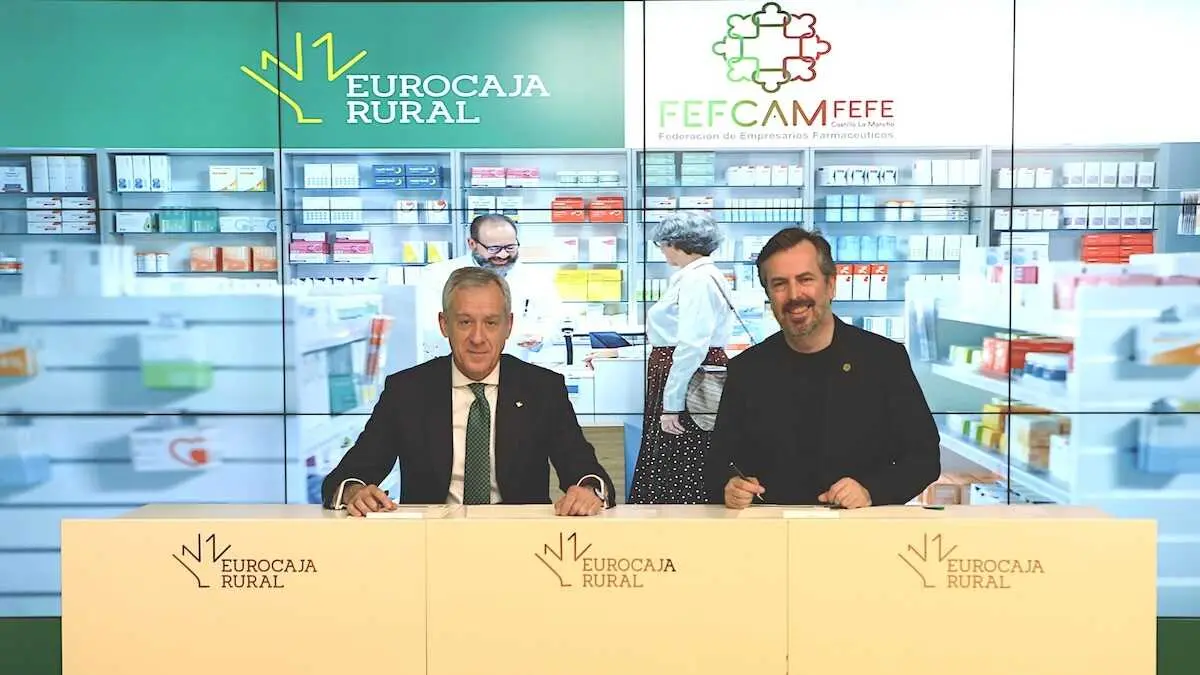 Eurocaja Rural y FEFCAM fortalecen su alianza para mejorar el servicio al sector farmac&eacute;utico de Castilla-La Mancha