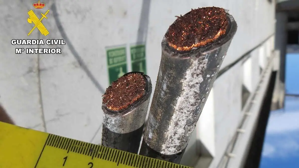 Tres investigados por robar cable de cobre en Albacete y Pozo Ca&ntilde;ada