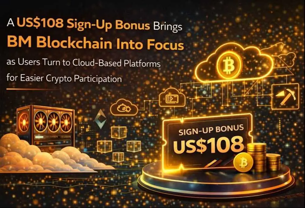 Un Bono de Registro de US$108 Pone a BM Blockchain en el Centro de Atenci&oacute;n
