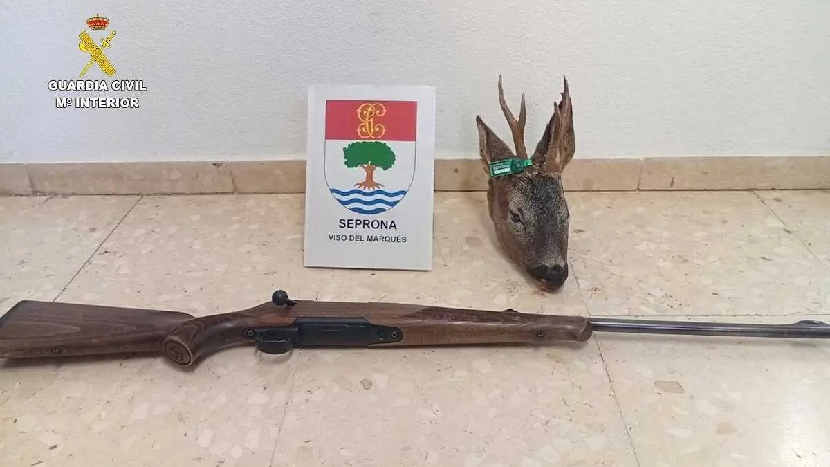 La Guardia Civil imputa a un furtivo por matar un corzo en veda