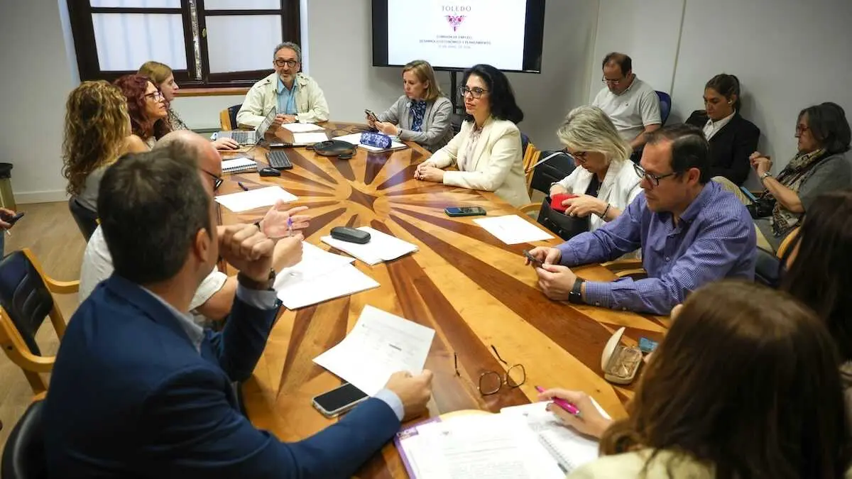 Comisi&oacute;n de Empleo, Desarrollo Econ&oacute;mico y Planeamiento del Ayuntamiento de Toledo