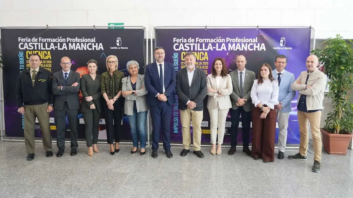 El consejero de Educaci&oacute;n, Cultura y Deportes, Amador Pastor, ha inaugurado la Feria de Formaci&oacute;n Profesional de la provincia de Cuenca