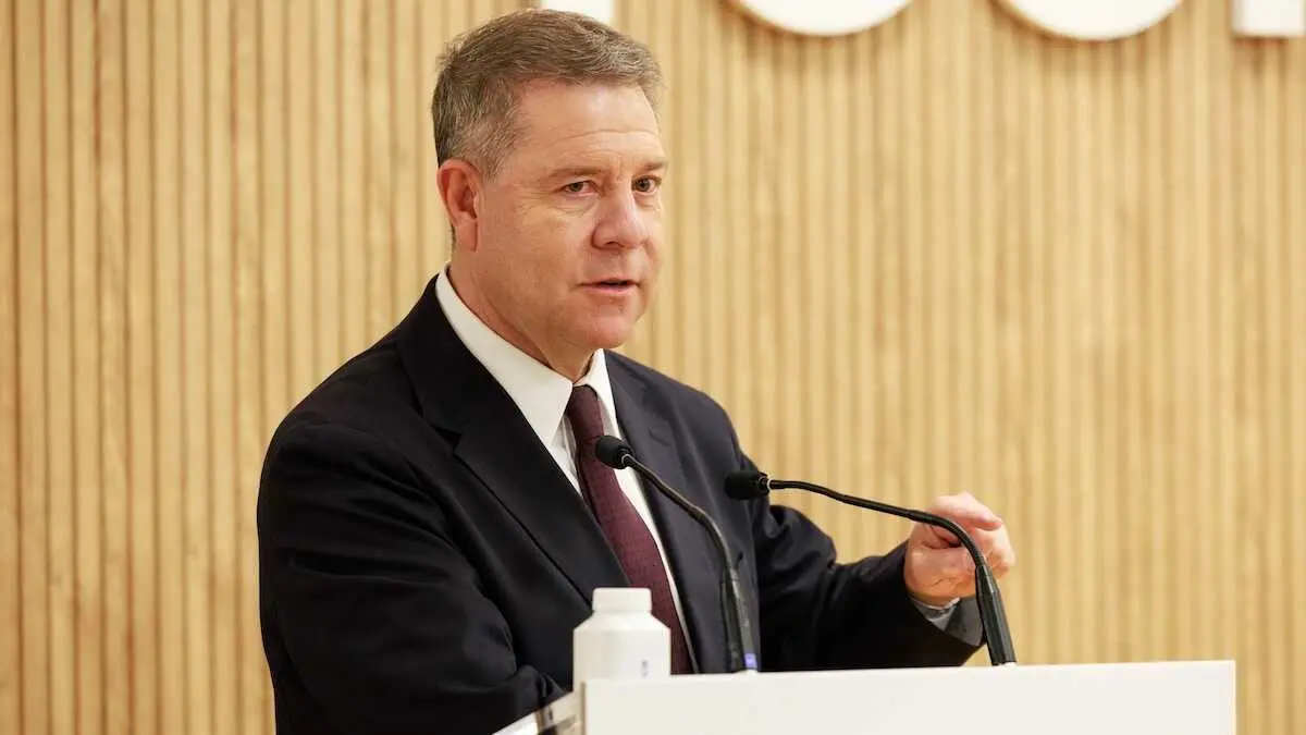 El presidente regional, Emiliano Garc&iacute;a-Page, inaugura, en Toledo, el Centro de Talento y Tecnolog&iacute;a, promovido por Telef&oacute;nica.