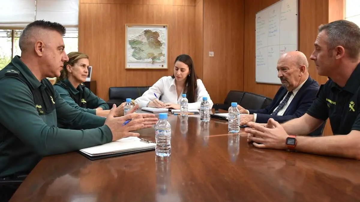 La Junta y el equipo Pegaso de la Guardia Civil trabajan en la futura norma de aer&oacute;dromos de uso restringido y helipuertos de Castilla-La Mancha.