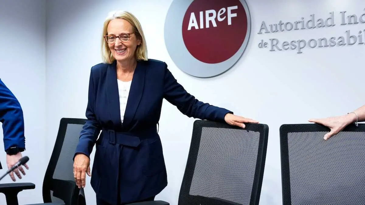 La presidenta de la Autoridad Independiente de Responsabilidad Fiscal (AIReF), In&eacute;s Ol&oacute;ndriz
