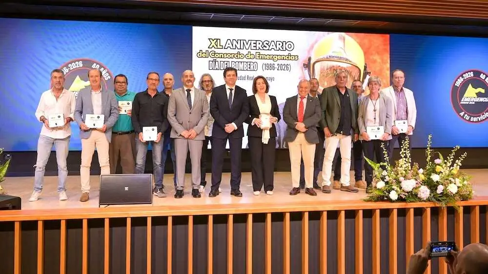 Acto institucional con motivo del 40 aniversario de la creaci&oacute;n del Consorcio del Servicio Contra Incendios y Salvamento (SCIS)