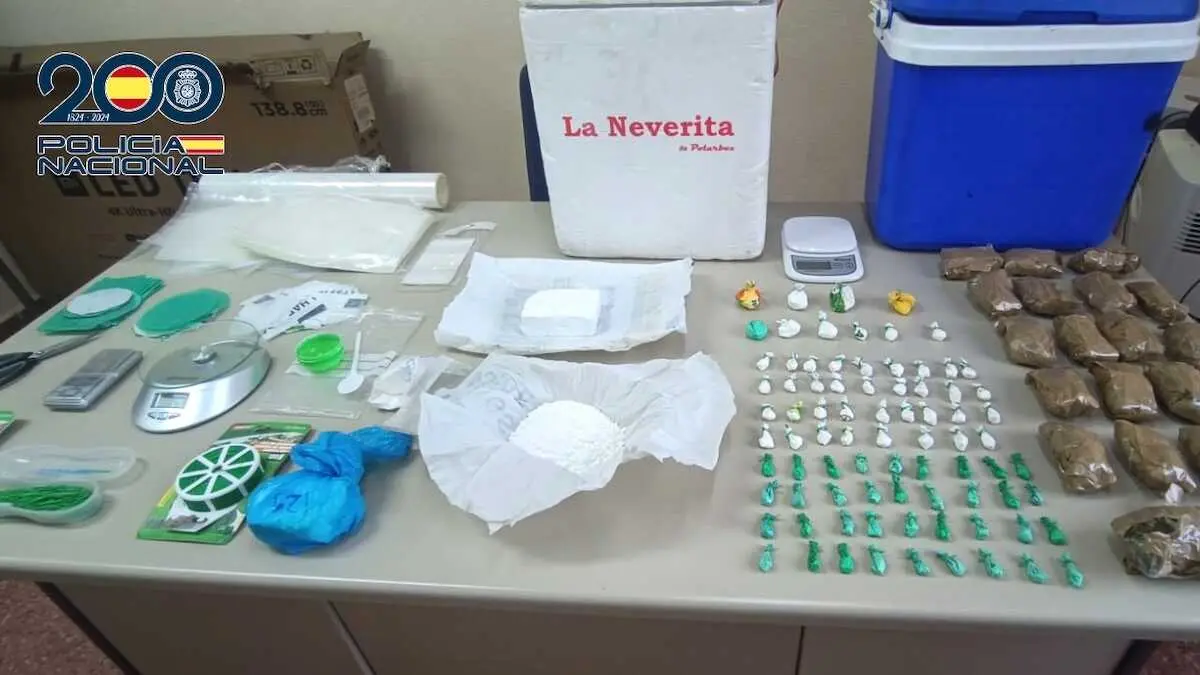 La Polic&iacute;a Nacional desmantela un laboratorio de coca&iacute;na en Toledo