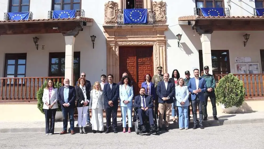 El vicepresidente segundo, Jos&eacute; Manuel Caballero, ha presidido en el acto institucional del Gobierno de Castilla-La Mancha en conmemoraci&oacute;n del D&iacute;a de Europa celebrado en Barrax (Albacete).