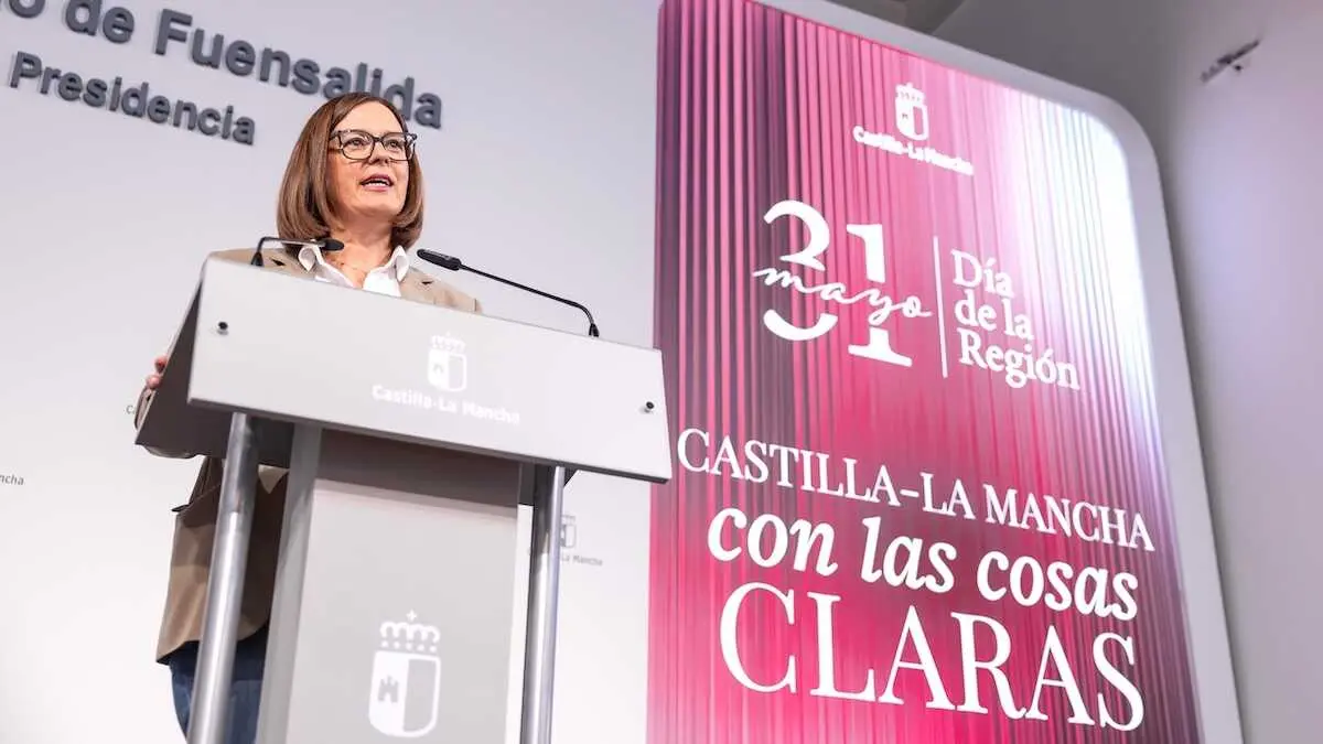 La consejera Portavoz del Gobierno de Castilla-La Mancha, Esther Padilla, ha informado en rueda de prensa de los asutnos del Consejo de Gobierno.