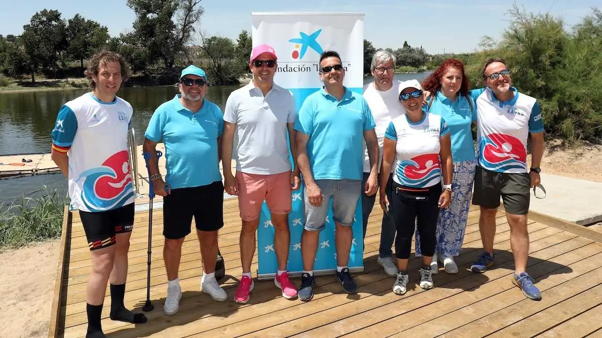 Toledo estrena embarcadero en el Tajo para impulsar el pirag&uuml;ismo