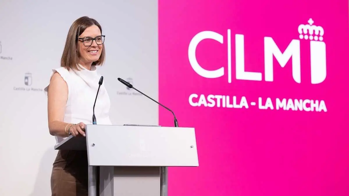 La consejera portavoz del Gobierno de Castilla-La Mancha, Esther Padilla, ha informado en rueda de prensa de los asuntos del Consejo de Gobierno.