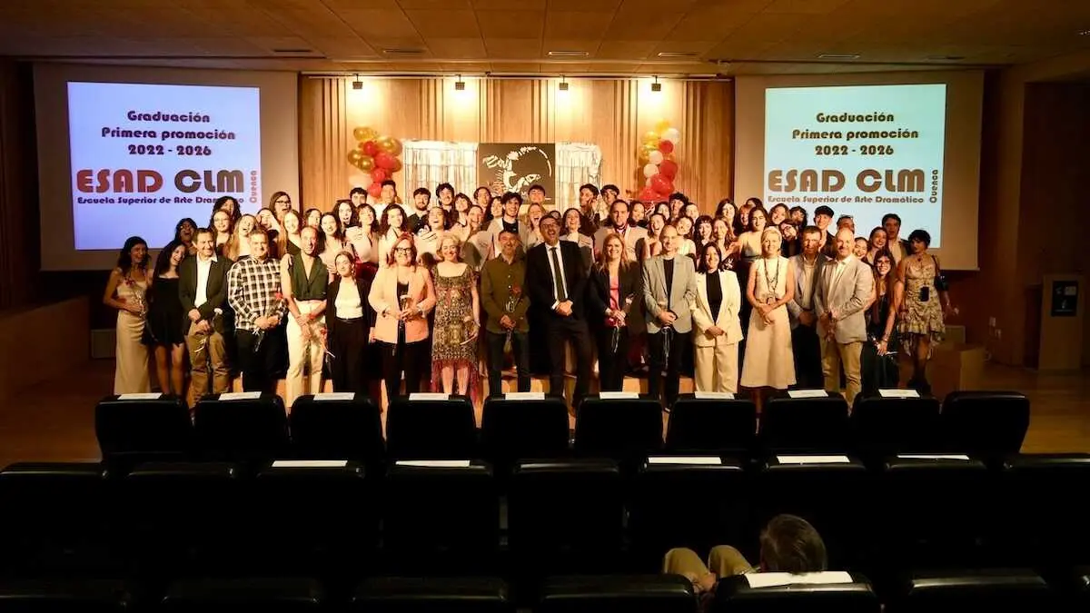 Acto de graduaci&oacute;n la Escuela Superior de Arte Dram&aacute;tico