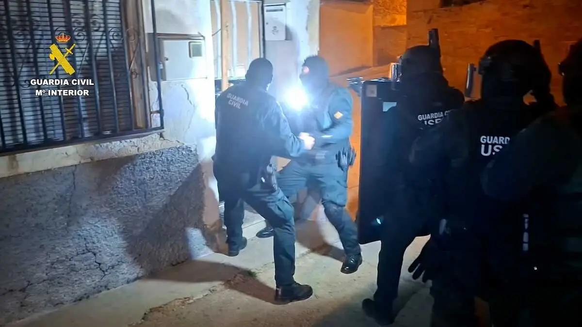 Prisi&oacute;n para siete de veinte detenidos por tr&aacute;fico de droga en Albacete