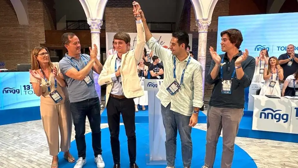 Iker Mart&iacute;nez toma las riendas de NNGG en Toledo por unanimidad