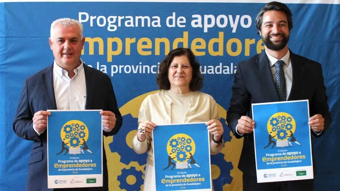 CEOE y Diputaci&oacute;n de Guadalajara apoyan a veinte emprendedores