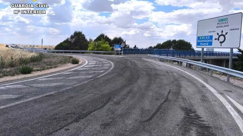 Investigada una mujer por circular en sentido contrario por la A-2 en Guadalajara