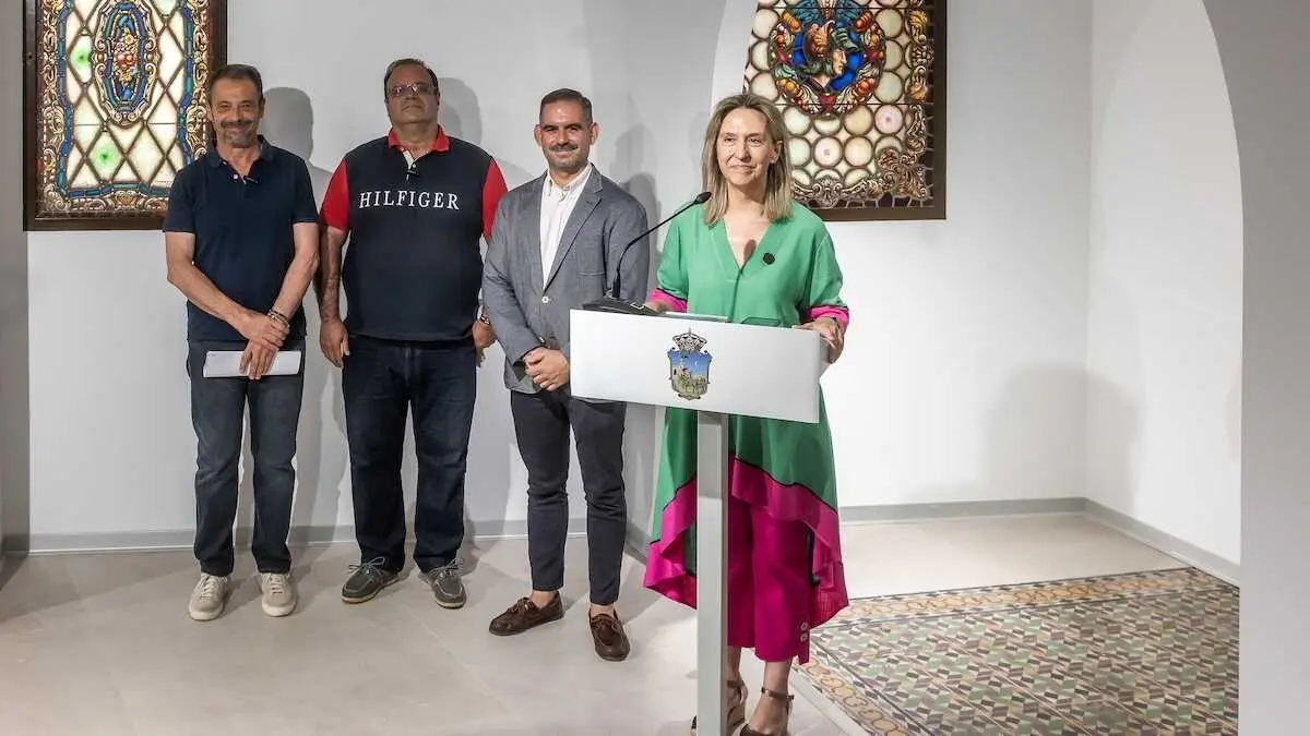Visita fin de obra obras de la Casa Museo Santiesteban y la Casa del Cuento