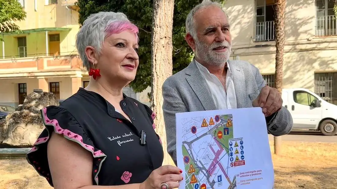 La delegada de la Junta en la provincia de Guadalajara, Rosa Mar&iacute;a Garc&iacute;a, ha informado sobre las obras de emergencia en el Fuerte
