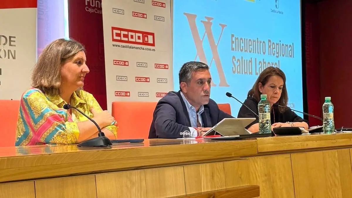 CCOO Castilla-La Mancha ha celebrado este mi&eacute;rcoles en Toledo su XX Encuentro de Salud Laboral