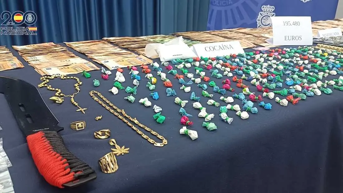 La Polic&iacute;a desmantela el mayor punto de venta de coca&iacute;na de Toledo