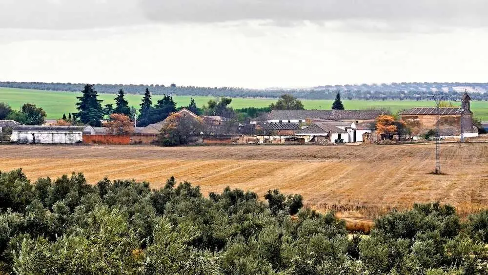 Vista panor&aacute;mica del municipio de Ill&aacute;n de Vacas (Toledo)