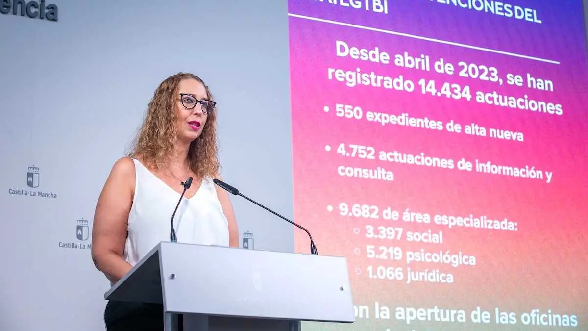 La consejera de Igualdad, Sara Sim&oacute;n, ha presentado el balance de atenciones realizadas por el SAI LGTBI cuando se cumple un a&ntilde;o desde la ampliaci&oacute;n del servicio.