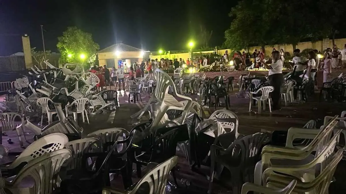 Campo de Criptana (Ciudad Real) denuncia destrozos tras la final del Mundial