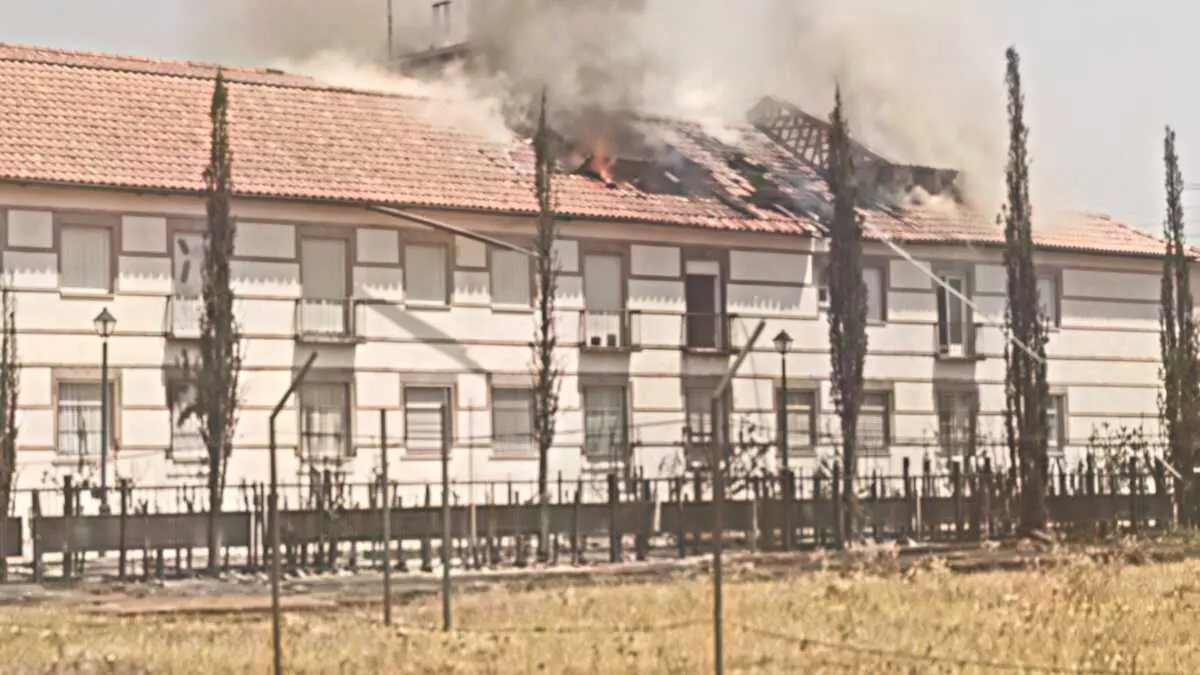 Un incendio en Almagro (Ciudad Real) deja 30 desalojados y 8 viviendas afectadas