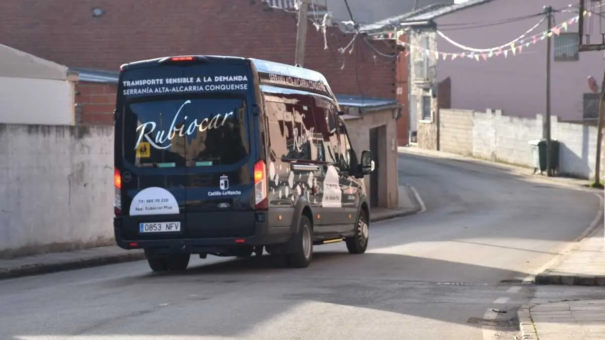 El Transporte a Demanda suma 1.866 viajeros en la Serran&iacute;a de Cuenca