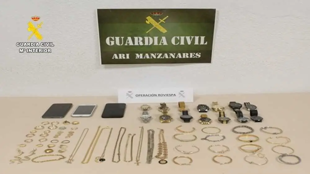 Nueve detenidos por 53 delitos de robo en Manzanares (Ciudad Real) y comarca