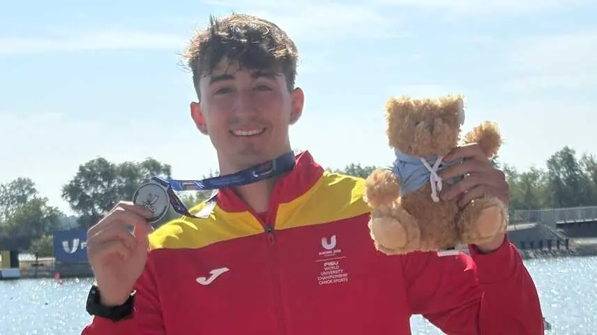 Carlos L&oacute;pez (UCLM), plata y bronce en el Mundial universitario